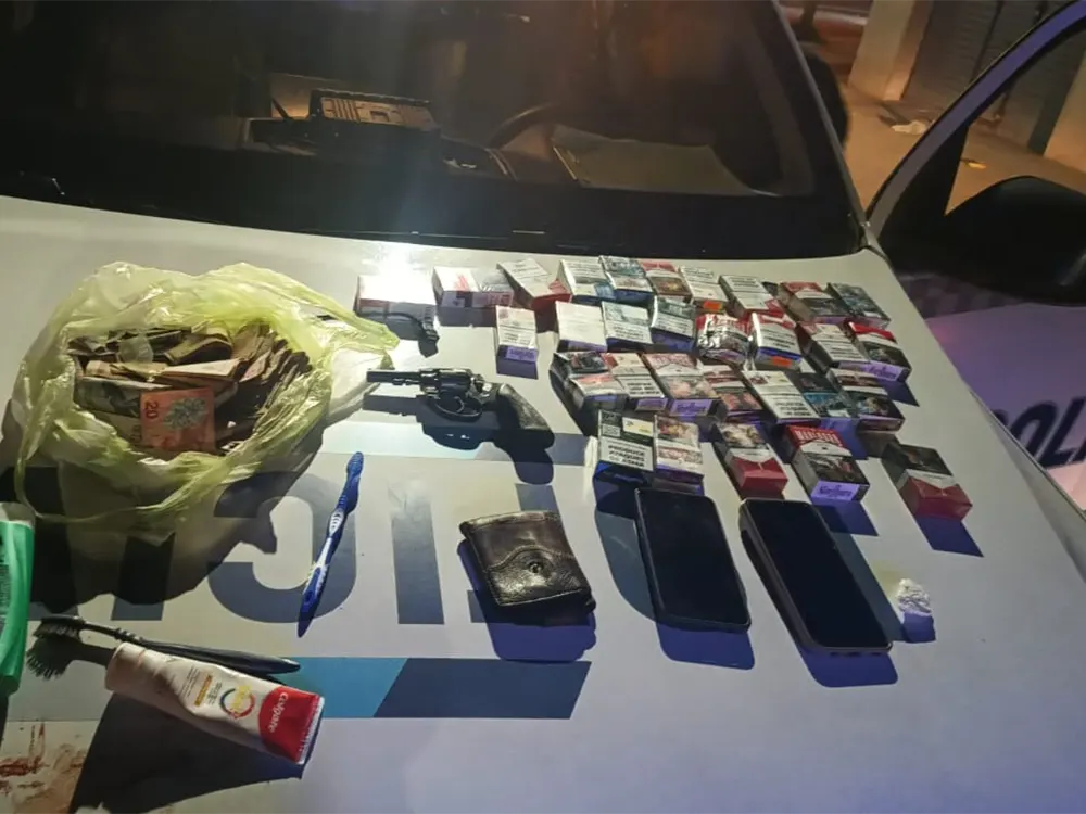 el botín robado del kiosco