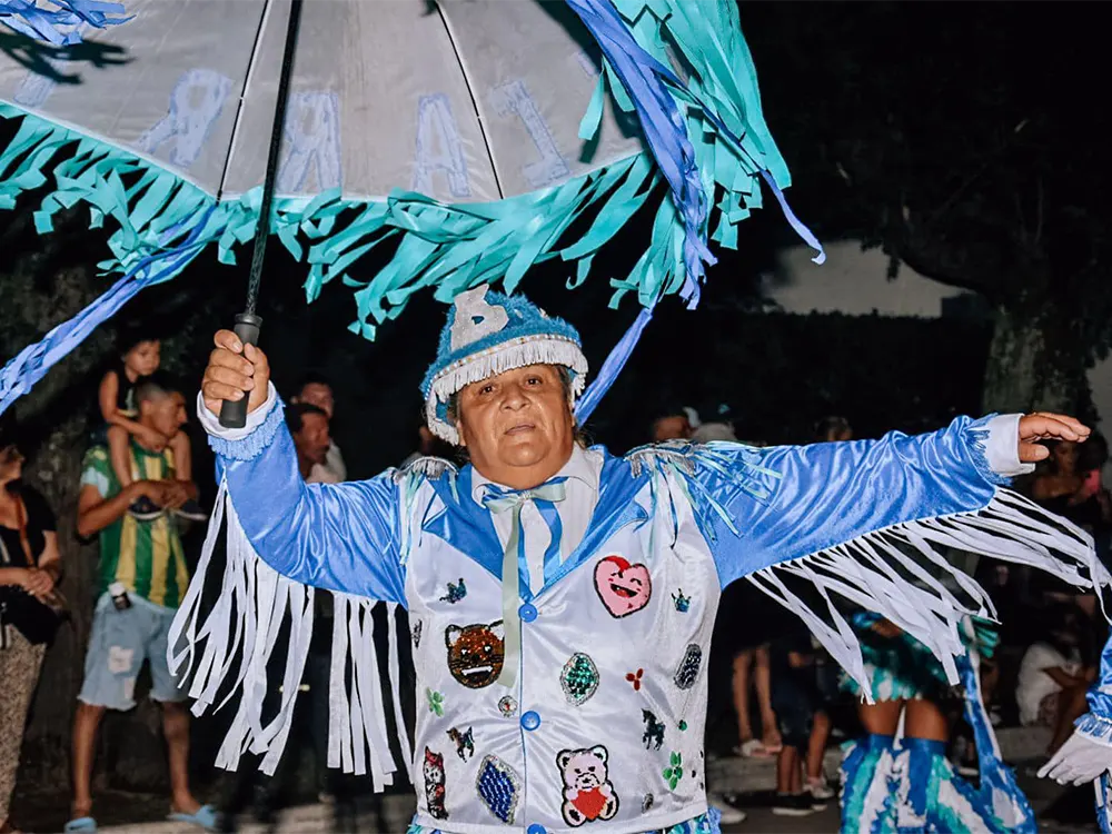 una murga en el carnaval de 2024 en escobar