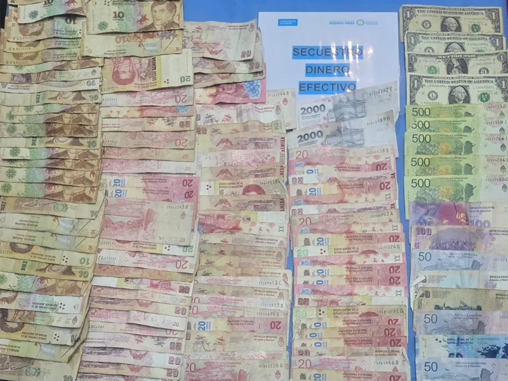 el botín robado del kiosco