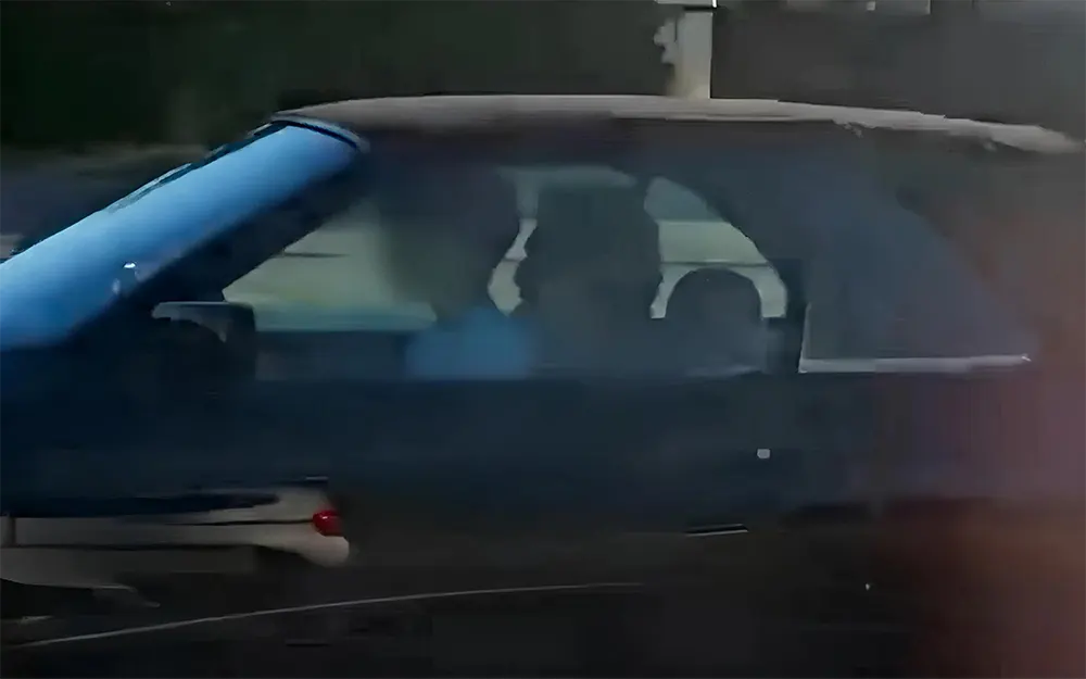 Imprudencia al volante: un nene fue filmado conduciendo en plena Panamericana