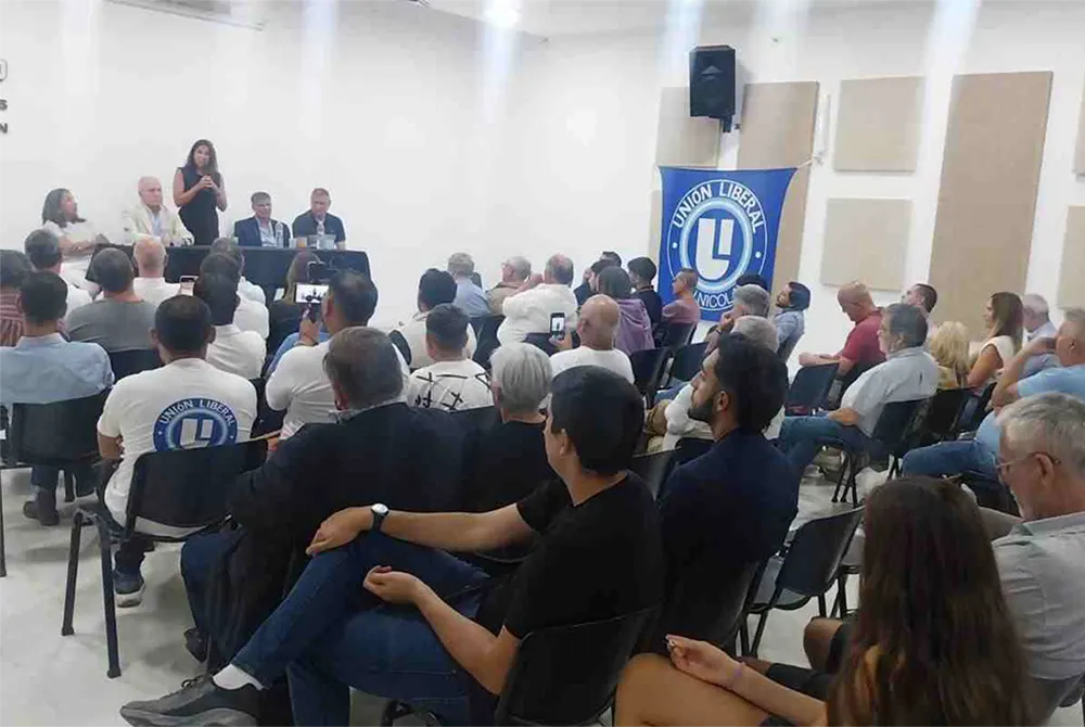 María Eugenia Talerico habla en su lanzamiento