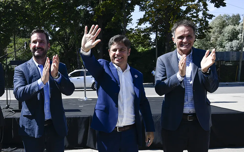 Kicillof inauguró el ensanche y la repavimentación de la ruta 26