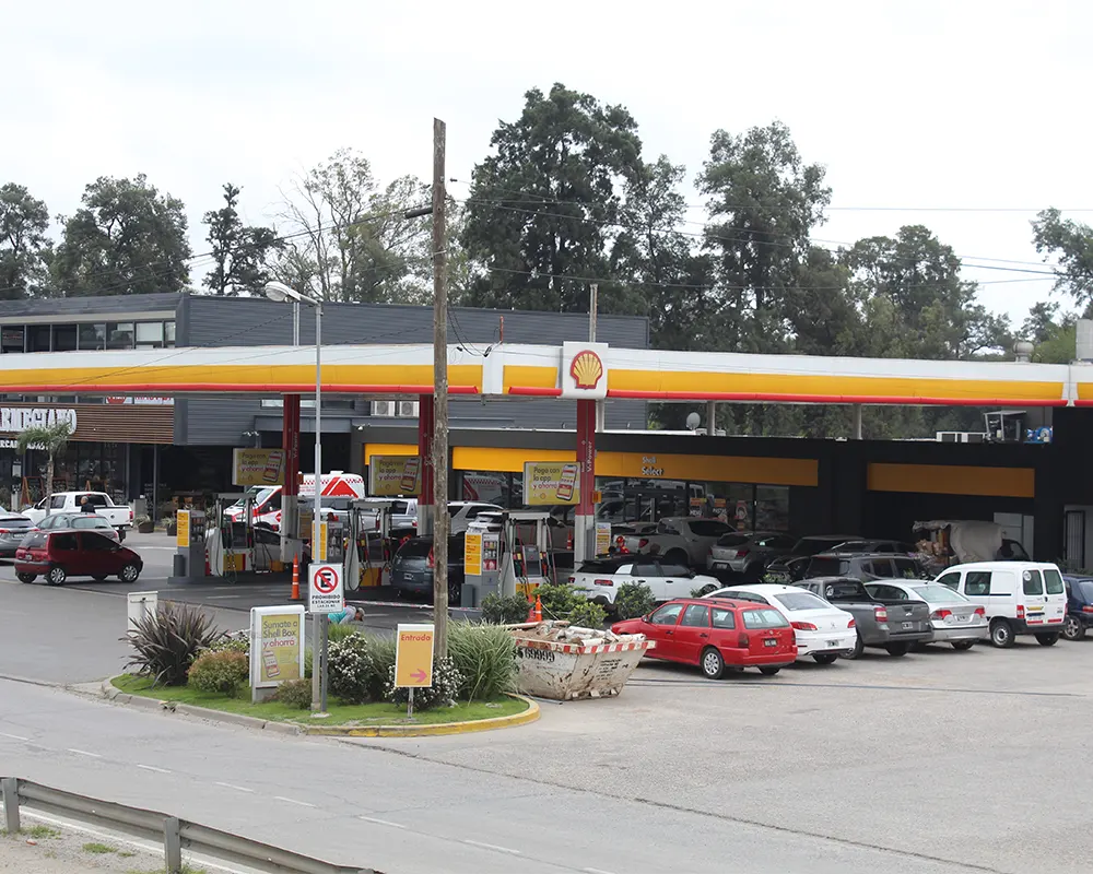 estación de servicio Shell de Loma Verde