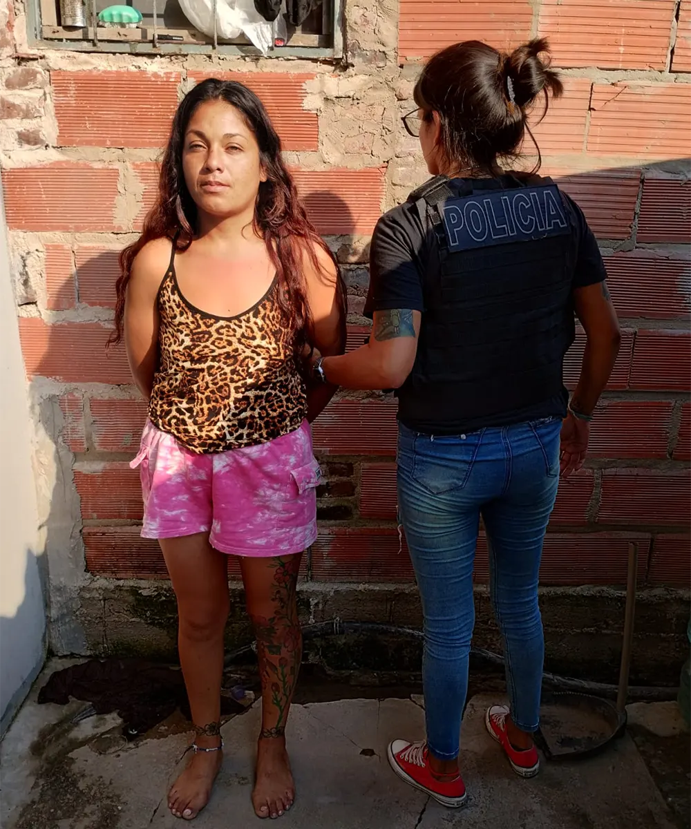 mujer detenida por el robo al supermercado La Torre