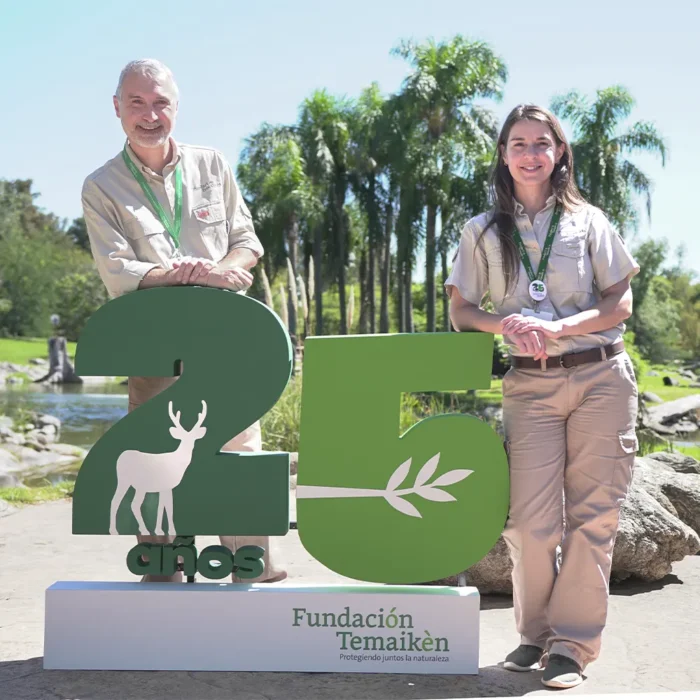 Trabajadores de la Fundación Temaikèn .