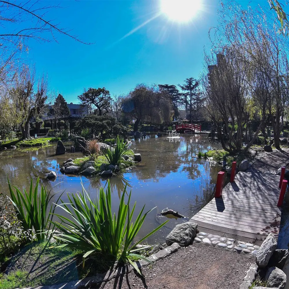 Jardín Japonés de Escobar, un lugar emblemático de la séptima ciudad más hospitalaria del país, según Booking