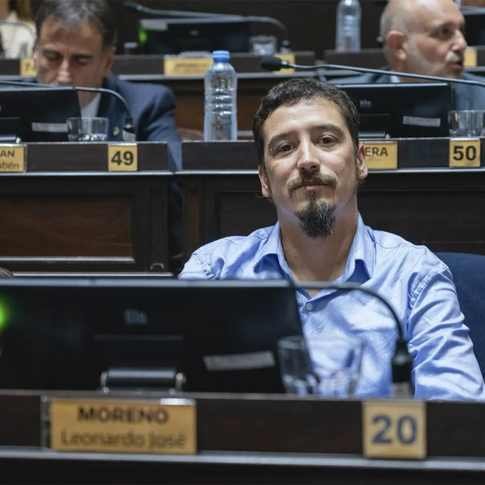 Diputado de Unión por la Patria Leonardo Moreno 