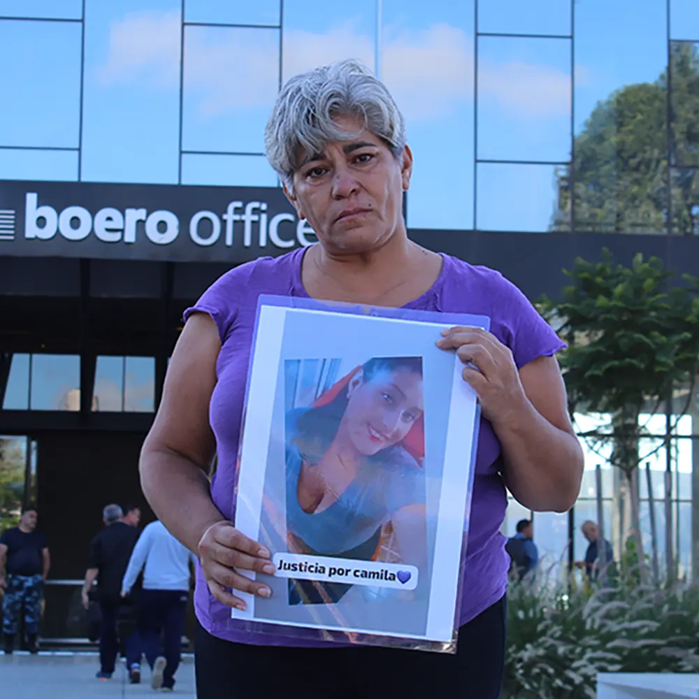 la mamá de Camila del Carmen José