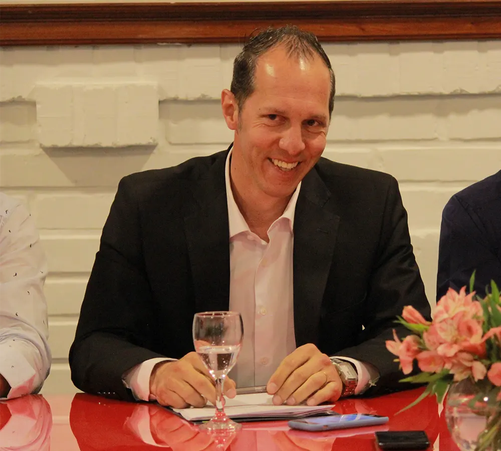 Pablo Sangiuliano, desarrollador del emprendimiento