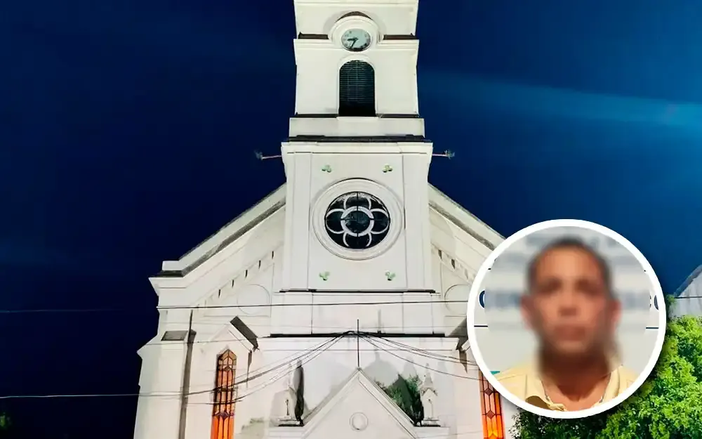 Sin perdón de Dios: robó en la cocatedral de Escobar y lo atraparon