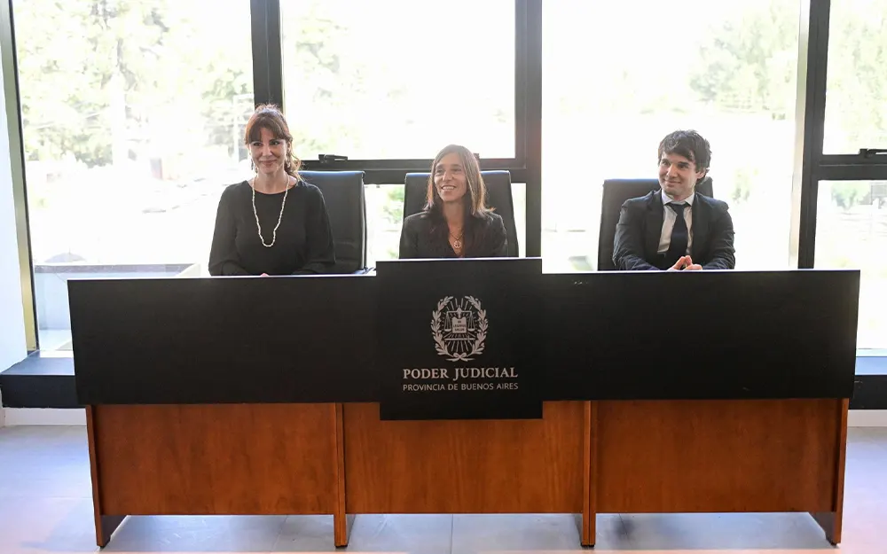 Miembros del Tribunal de Trabajo N°4 de Escobar