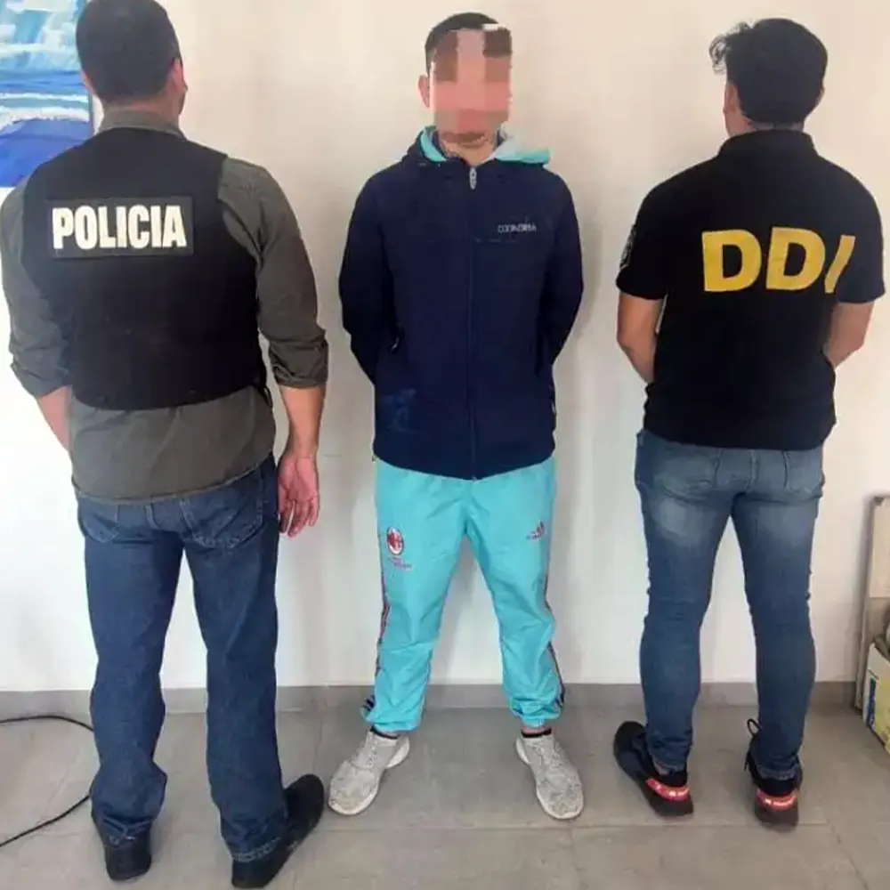 Dylan Talavan, detenido por el asesinato del Rodrigo Pérez.