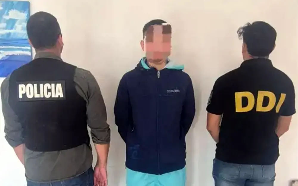 Dylan Talavan detenido en Escobar Dylan Talavan Detenido por el asesinato del Rodrigo Pérez.