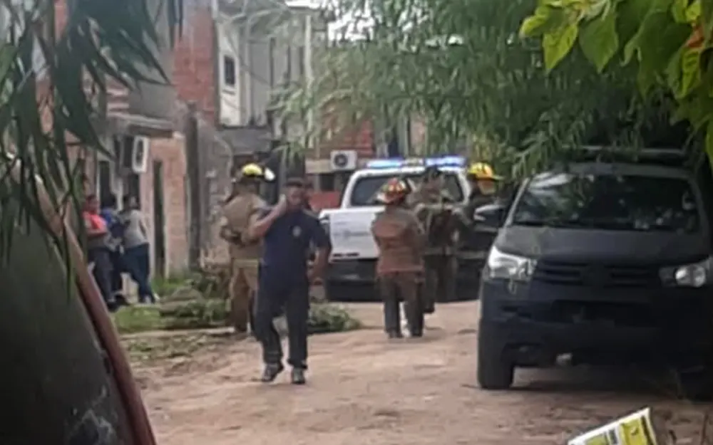 Lo buscaban por robar una moto en Garín y le encontraron una granada