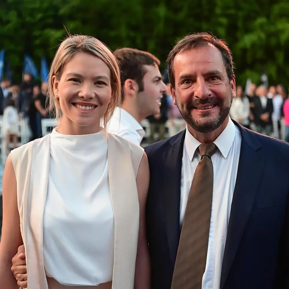 Ariel Sujarchuk y Macarena Lemos