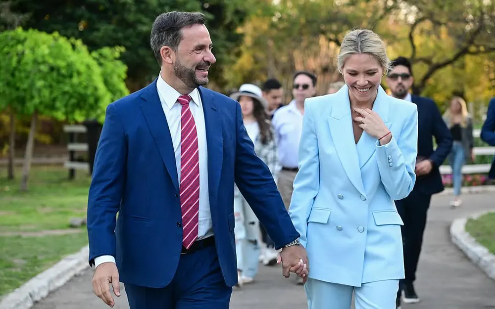 Ariel Sujarchuk y Macarena Lemos se casarán en el Registro Civil de Escobar