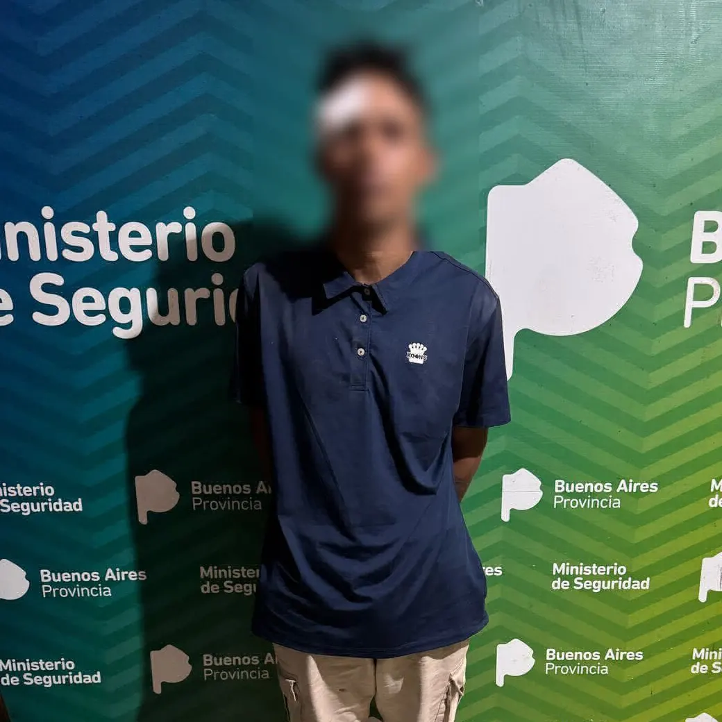 detenido por robo de automovil a mano armada