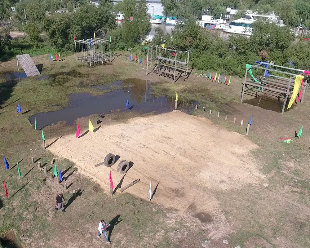 el predio donde se filmó el reality show