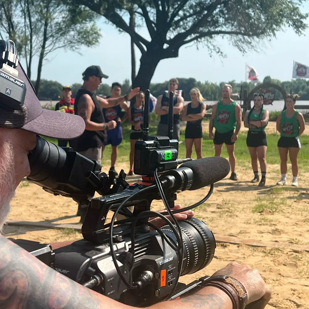 imagen del rodaje del reality show