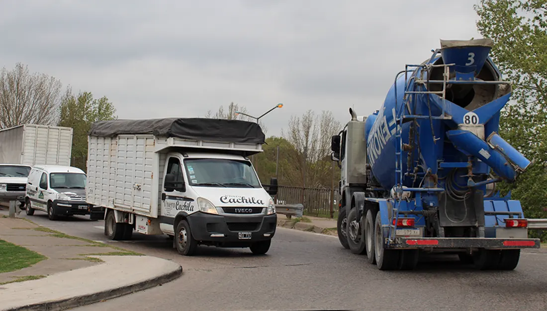 puente loma verde Congestionamiento en el puente de Loma Verde