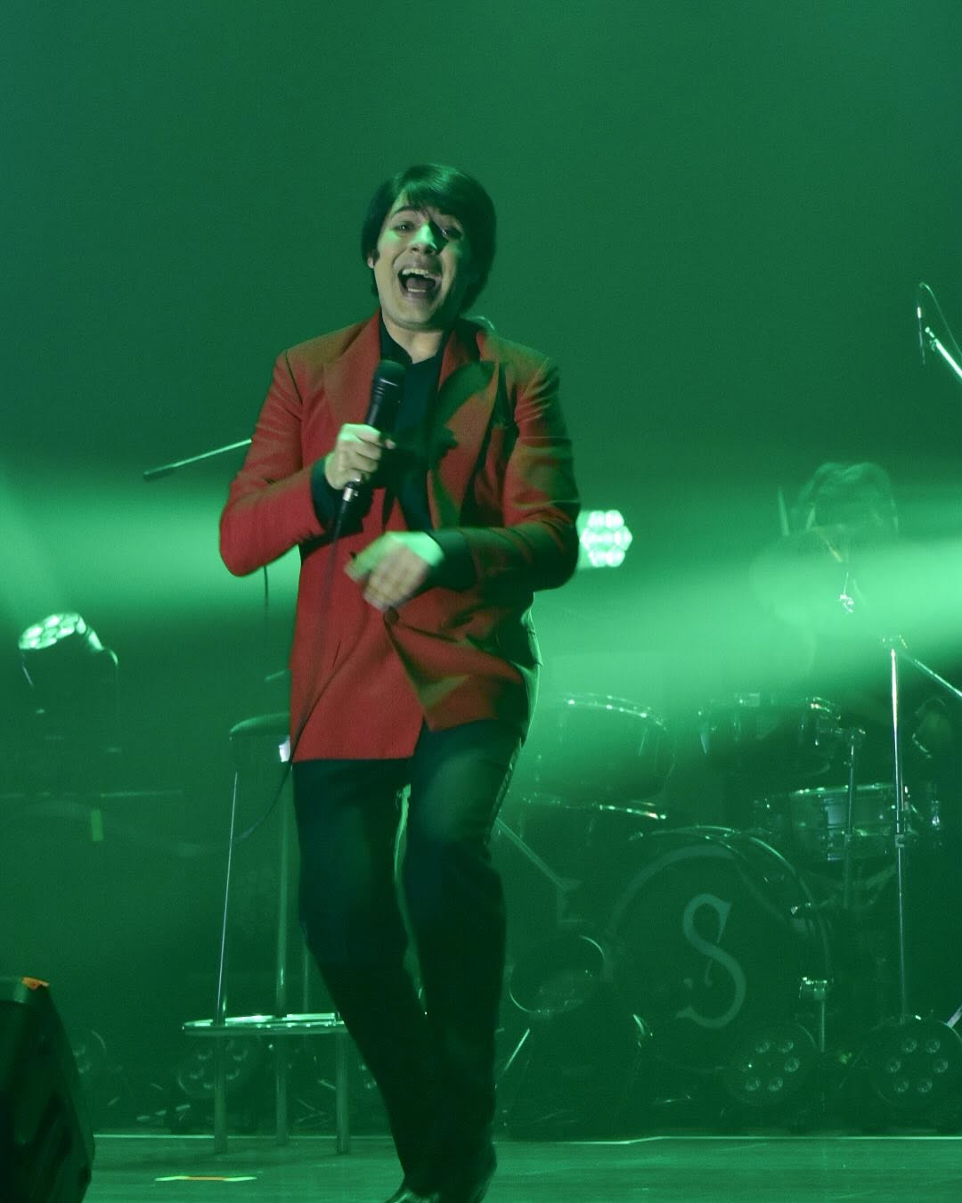 Fernando Samartin como Sandro en su homenaje