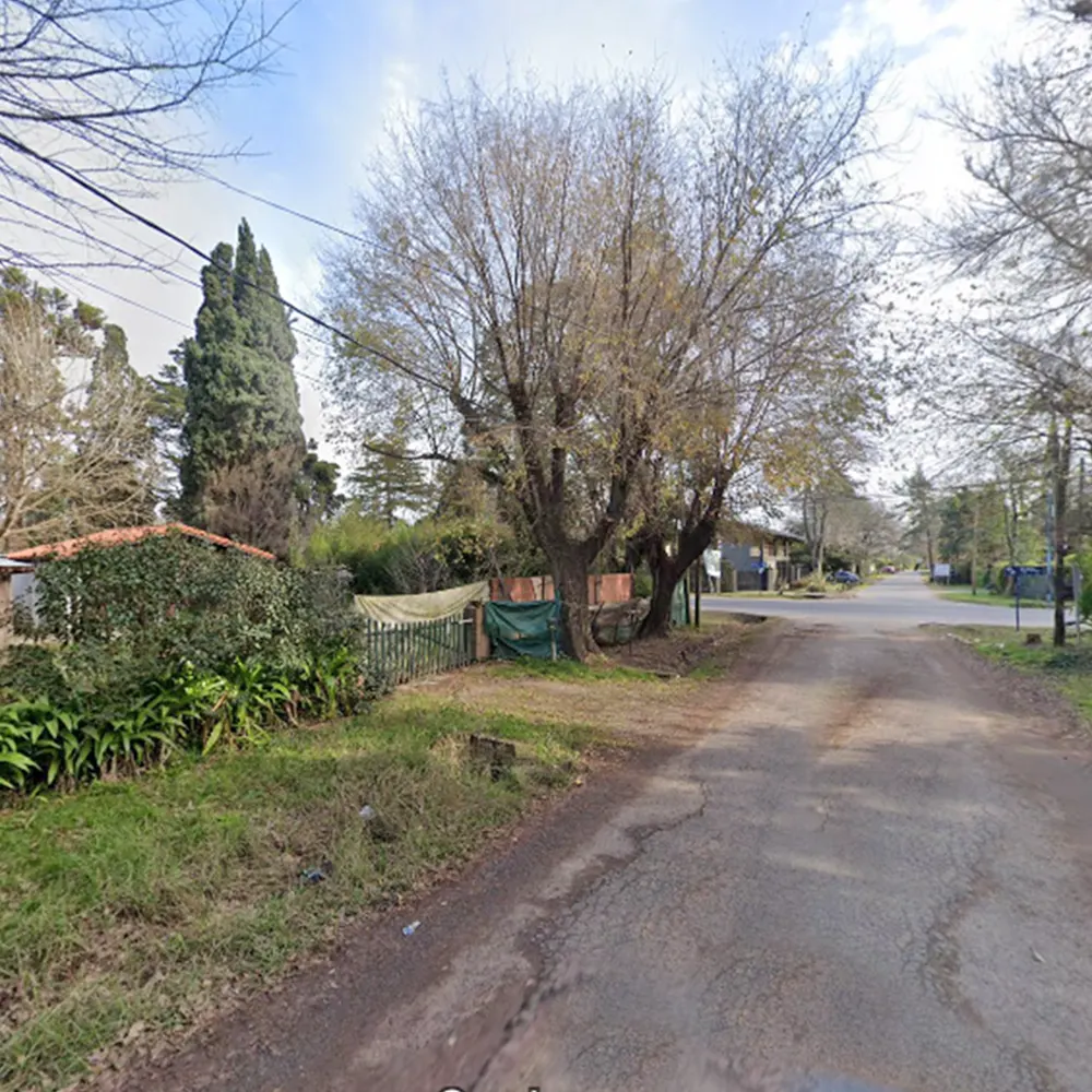 La casa en la que vivía el adolescente, en la calle Los Olmos al 2200