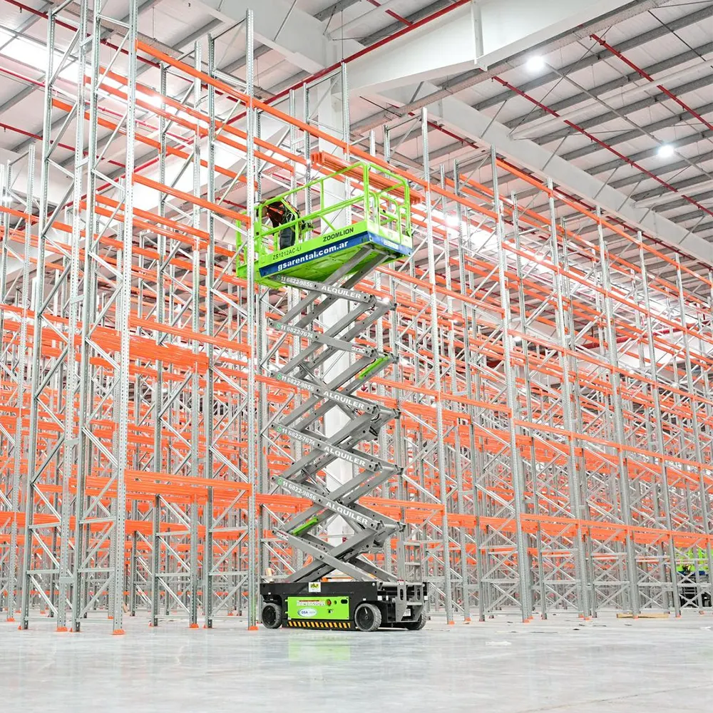 Interior de la futura planta de logística de ChangoMâs 