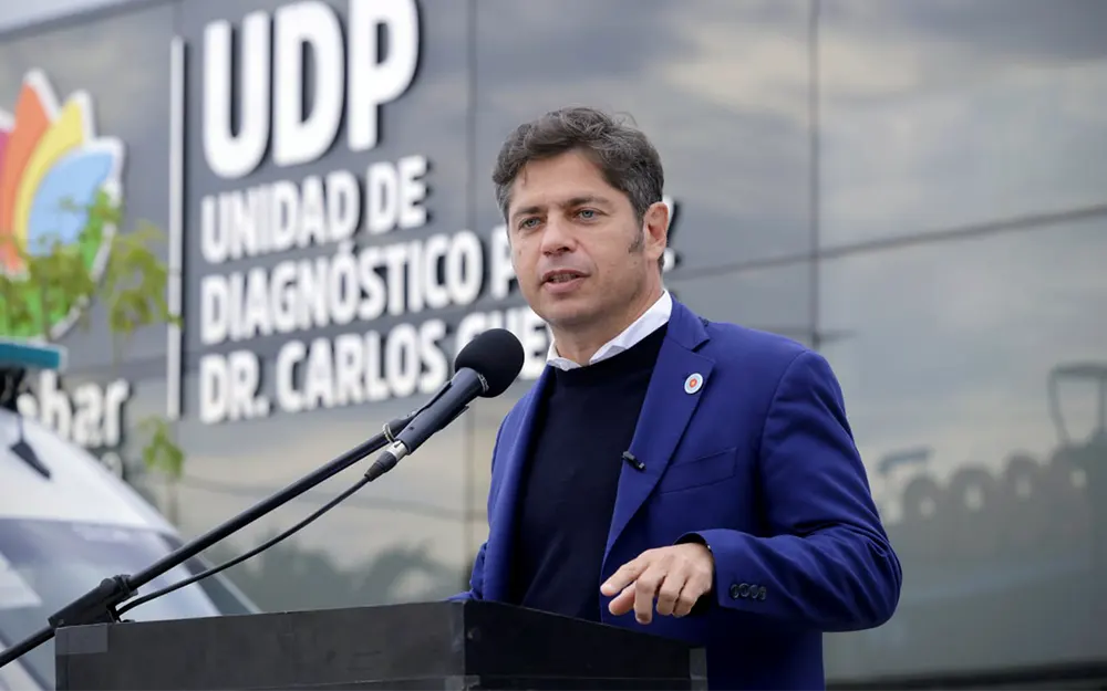 Kicillof cargó contra Milei en Escobar: “Nos gobierna una manga de inútiles”