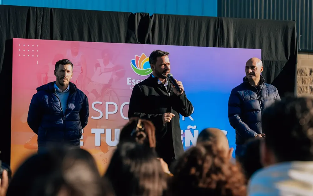 Sujarchuk encabezó en Matheu el lanzamiento de los Juegos Escobarenses