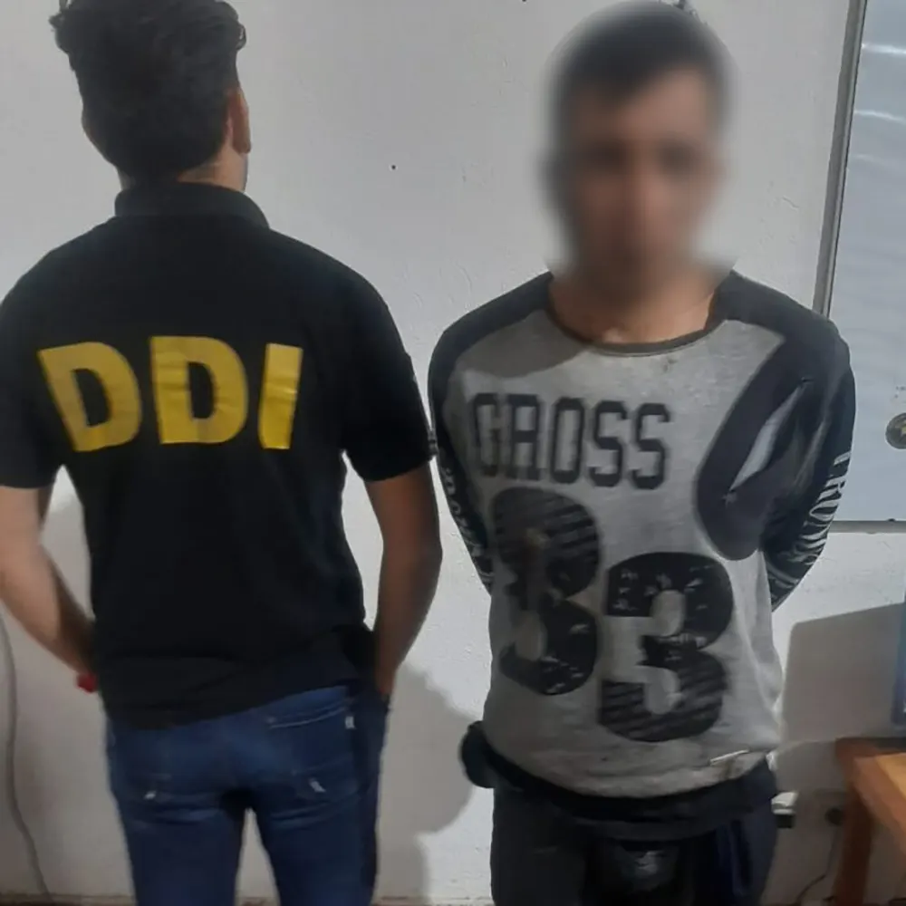 el hombre detenido por intentar asaltar el banco macro