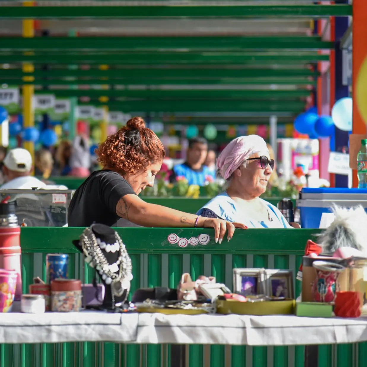 puestos de la feria de la familia de maquinista savio
