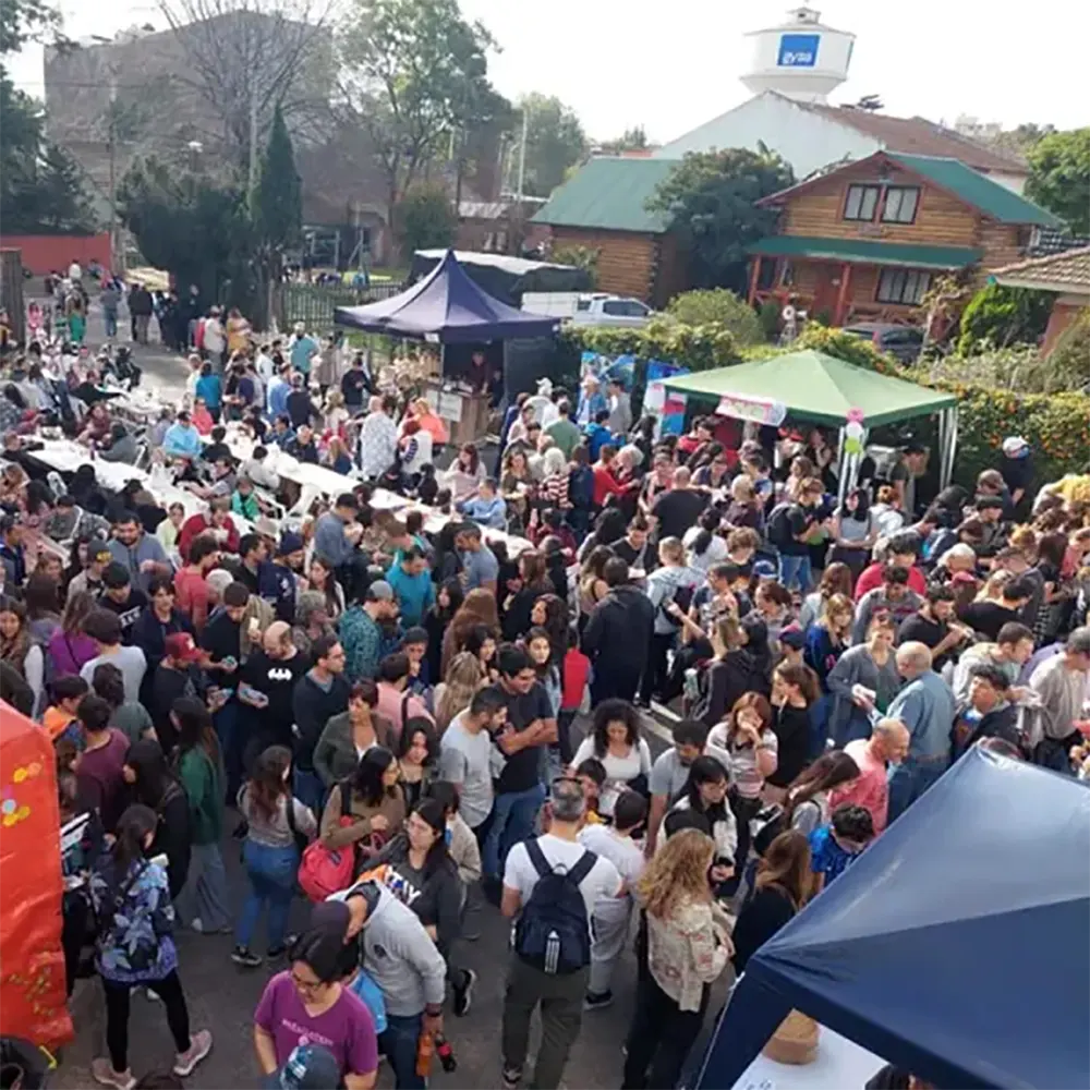 personas disfrutando de la feria japonesa