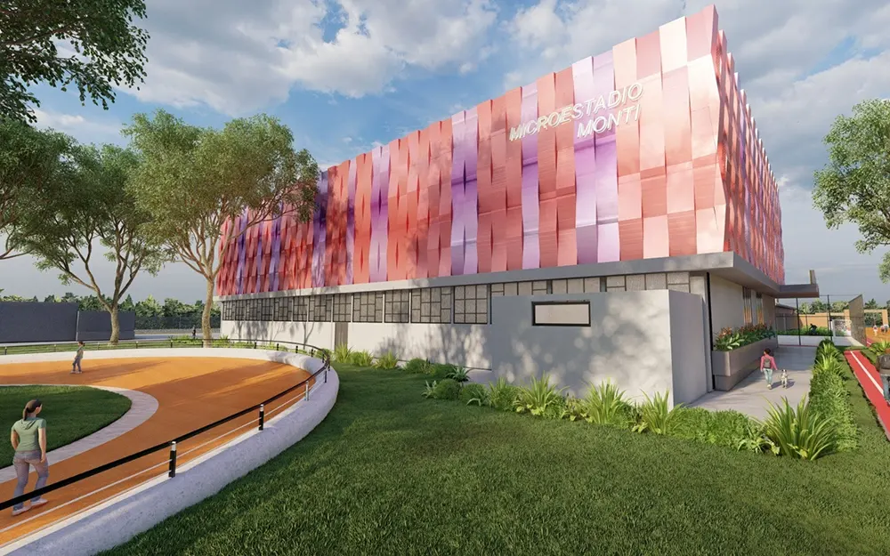 Cómo será el futuro microestadio del polideportivo municipal de Escobar