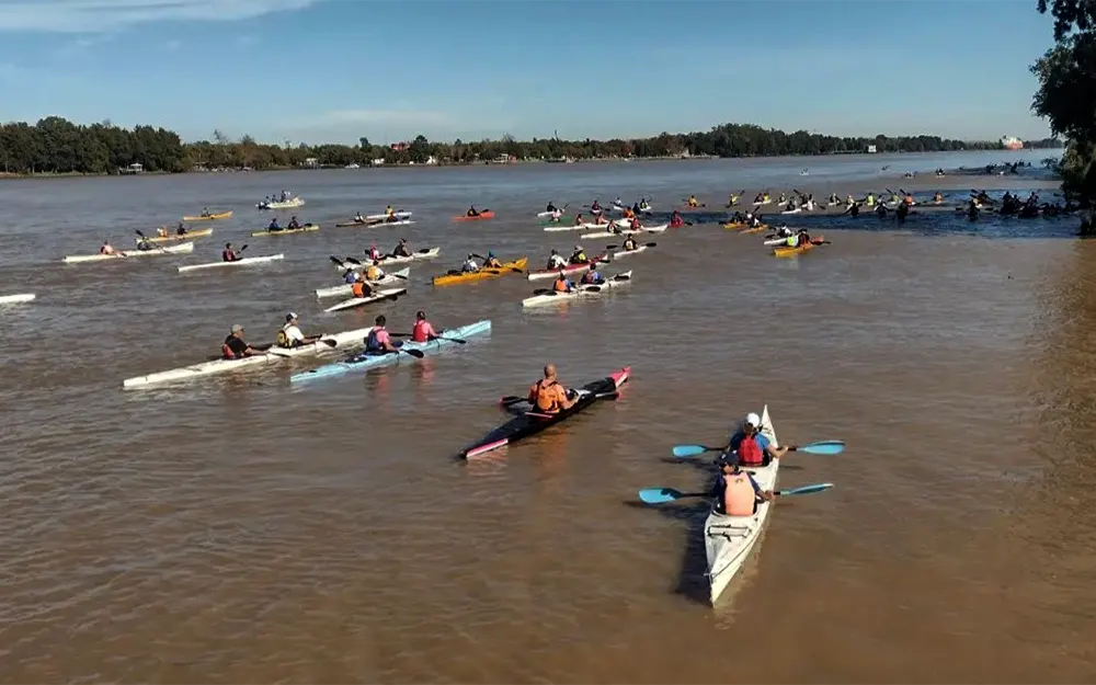 Escobar fue sede de una nueva edición de la regata Vuelta al río Carabelas