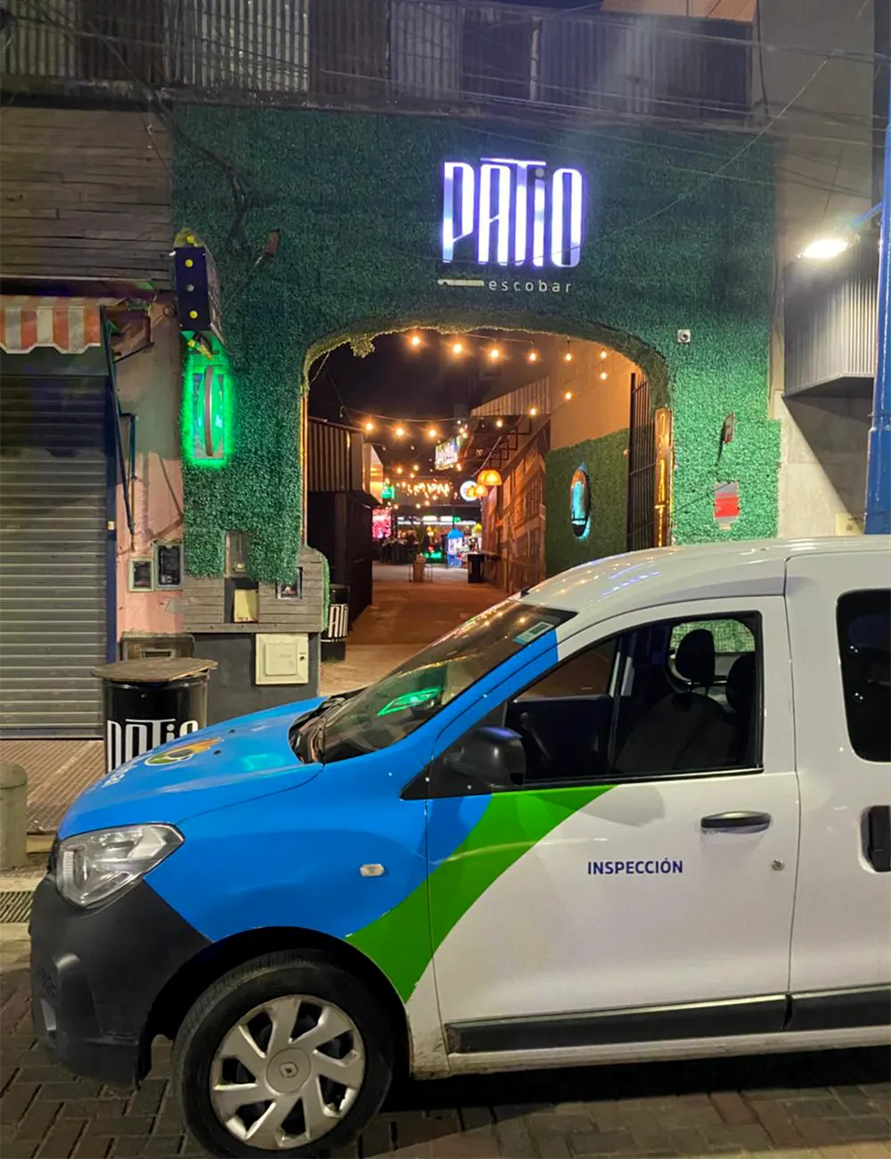 Clausura del pub El Patio