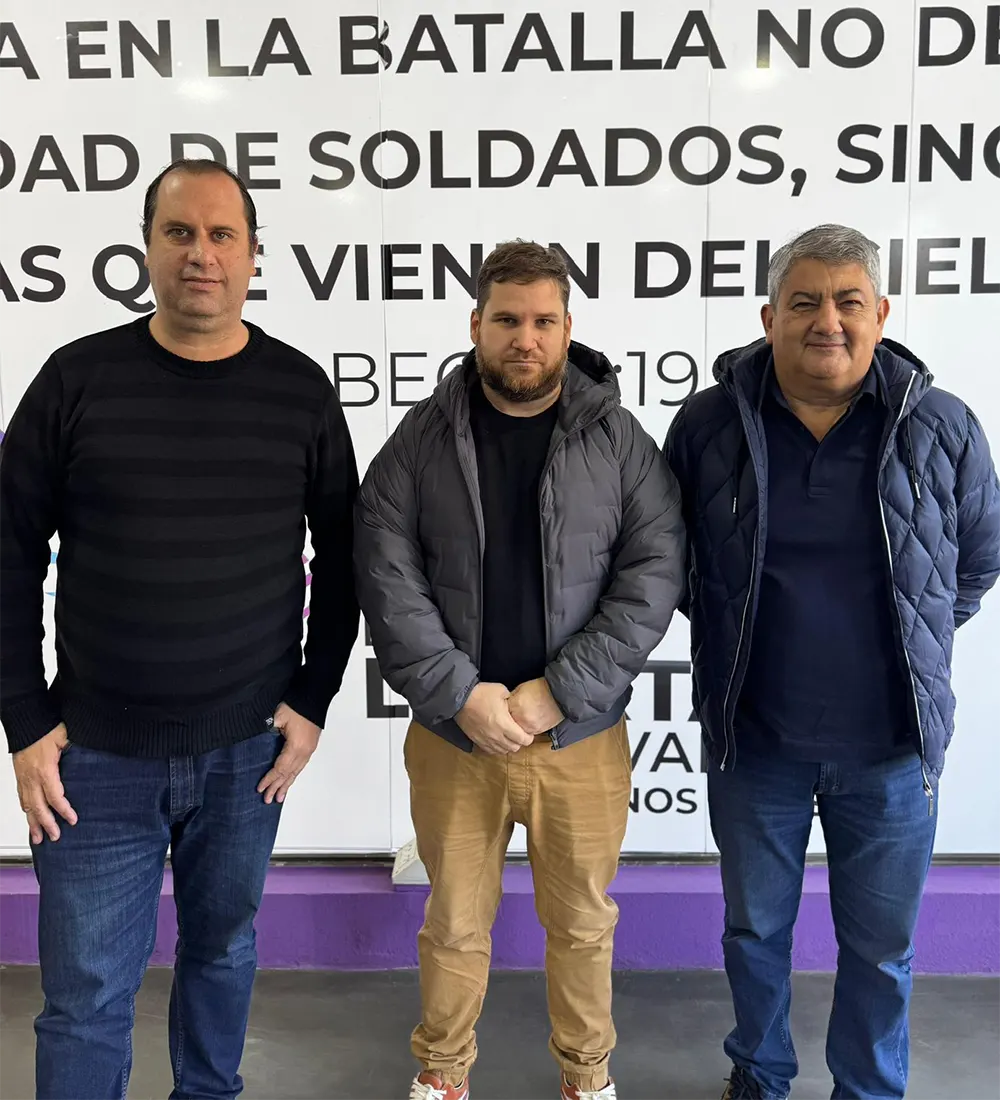 Eduardo Gianfrancesco, Ignacio Patti y Ramón Vera
