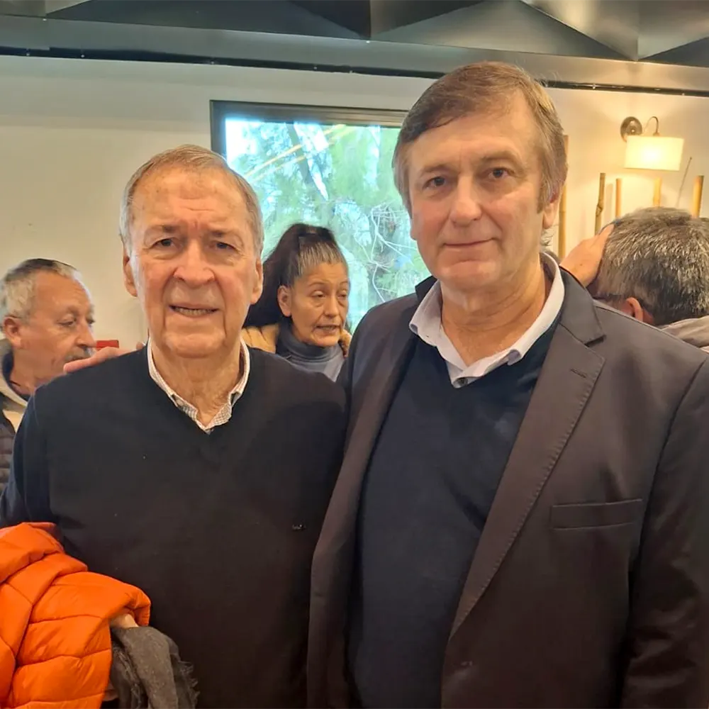 Juan Schiaretti y Riardo Choffi