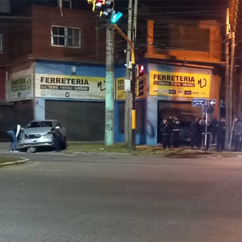 Esquina de ruta 25 y Uruguay donde ocurrió el accidente