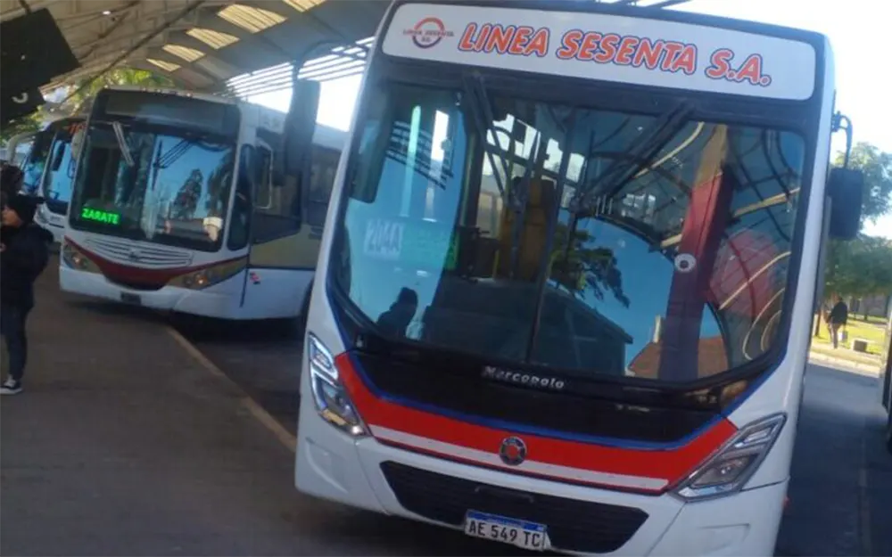 La línea 60 mejora su flota entre Zárate y Escobar con seis nuevos colectivos