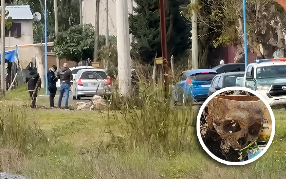 Hallazgo inquietante: encuentran un cráneo humano en un basural de Garín