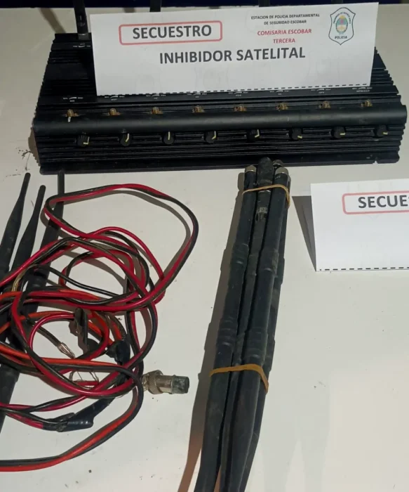 inhibidor satelital secuestrado