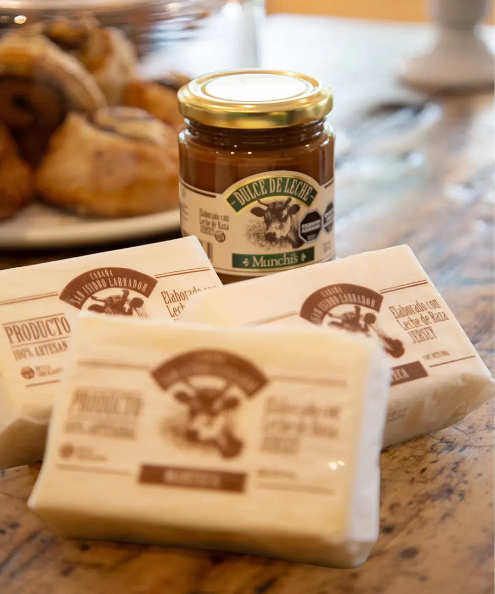 Caja Munchi’s con productos artesanales.