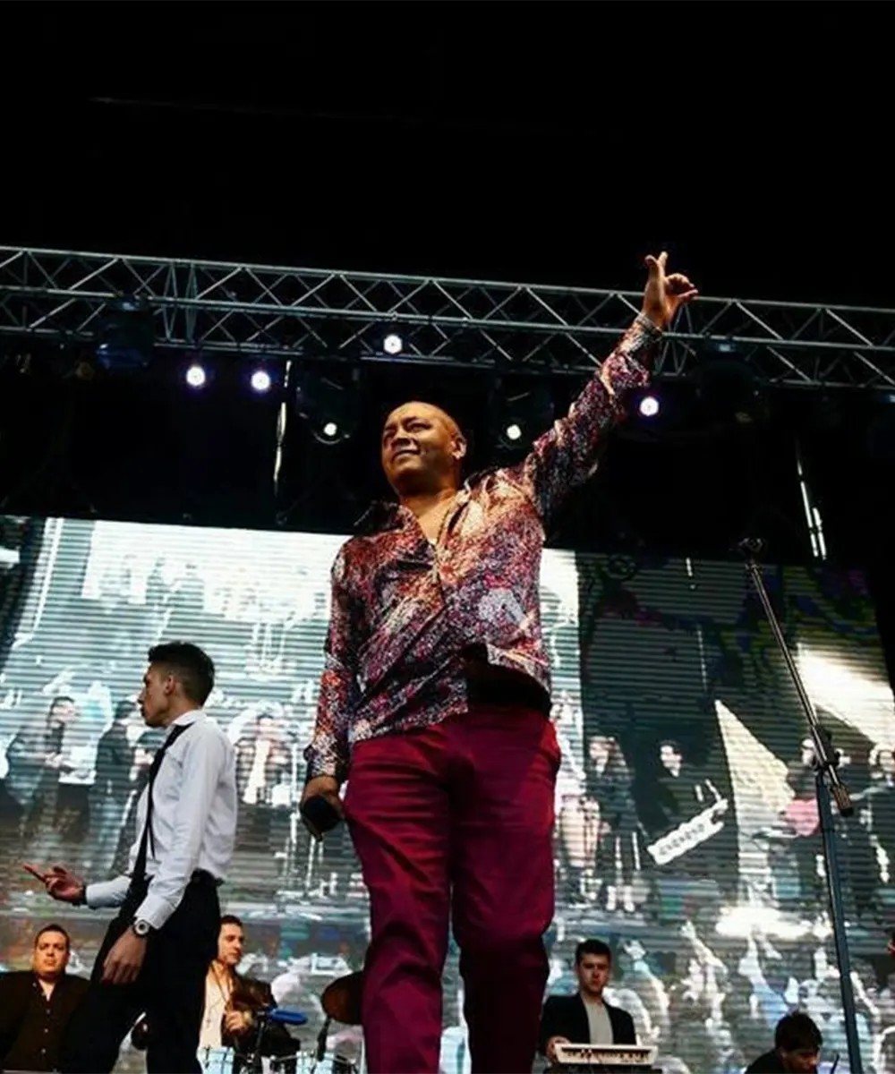 Jimmy, al frente del Combo Negro, será el encargado de cerrar los festejos del 9 de Julio en Matheu