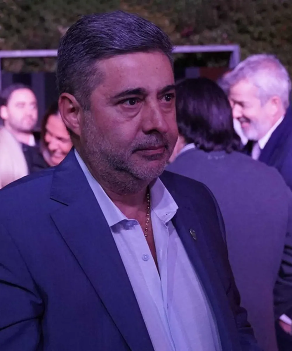 Daniel Angelici, uno de los propietarios del Bingo Ramallo.