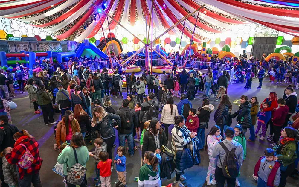 Peligroso incidente en el sector de juegos inflables de Escopark