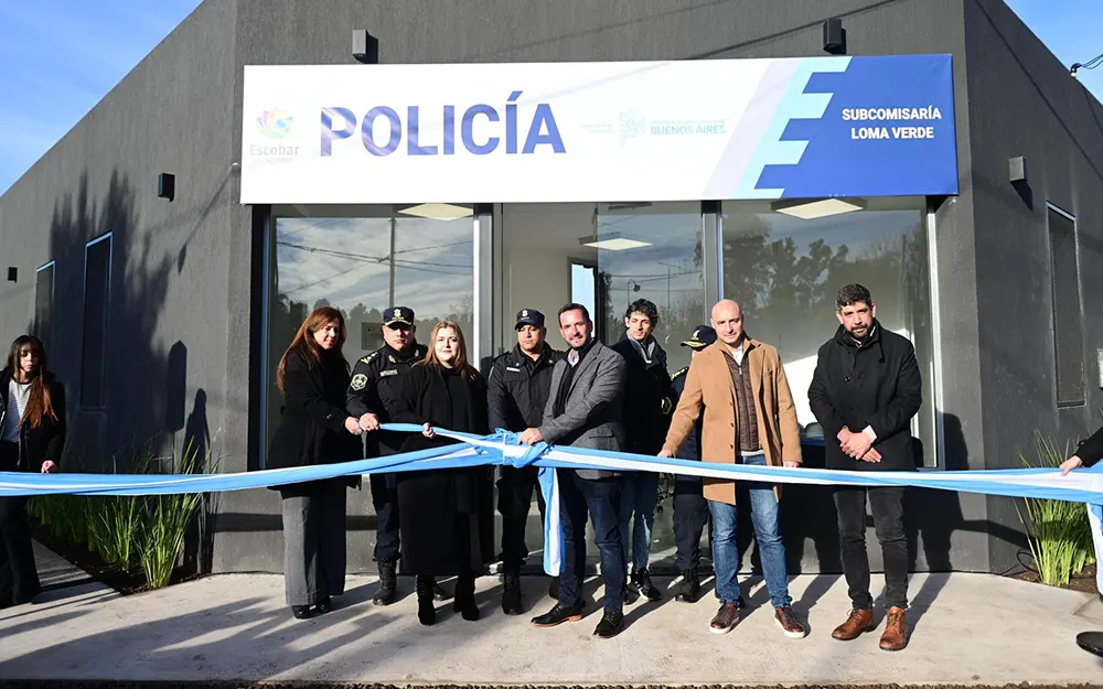 La Subcomisaría de Loma Verde inauguró sus nuevas instalaciones