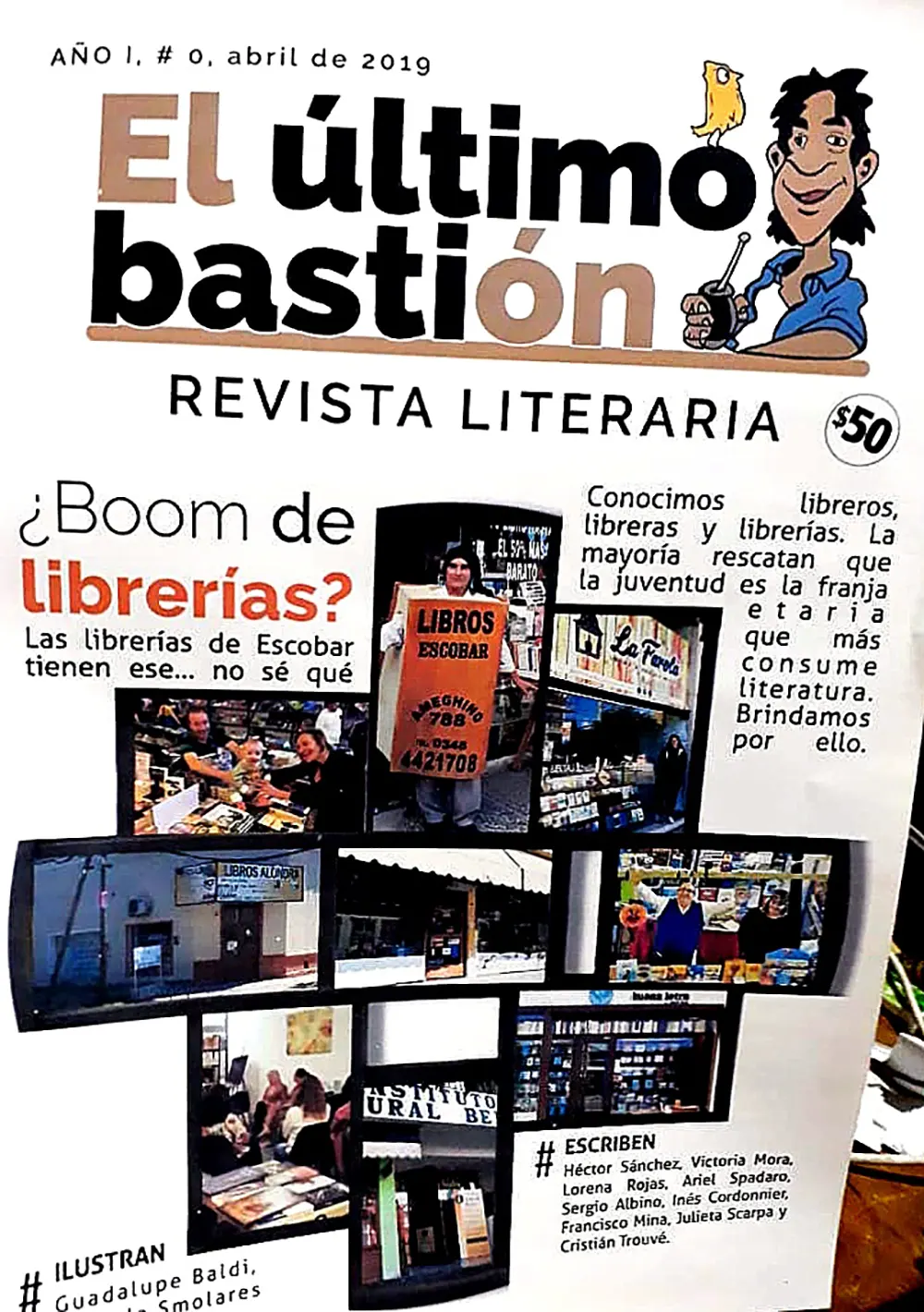 Tapa de edición de abril de 2019 de El Último Bastión