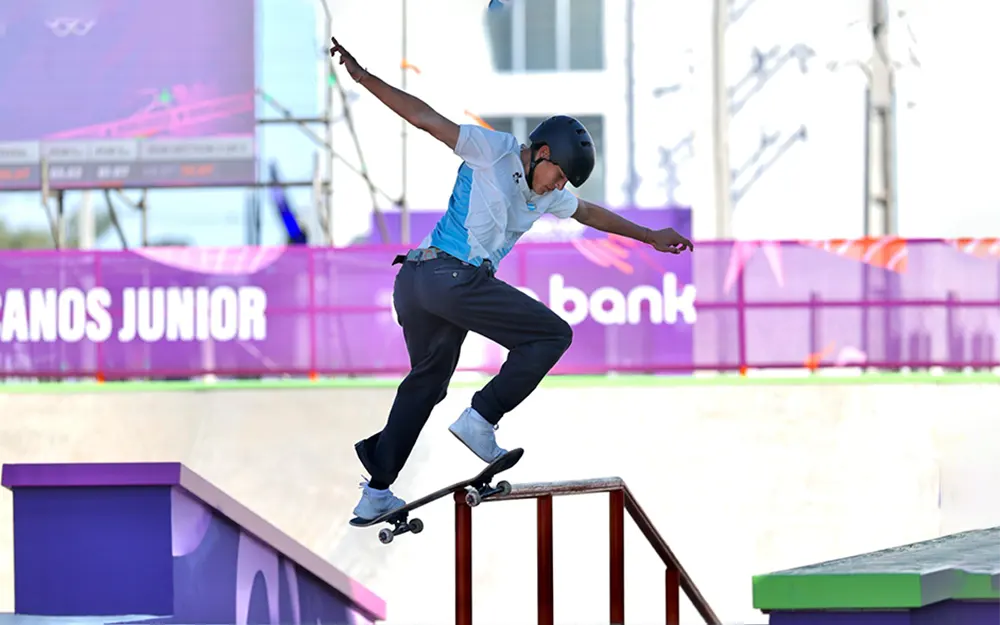 Un skater de Maschwitz se destacó en los Juegos Panamericanos Junior