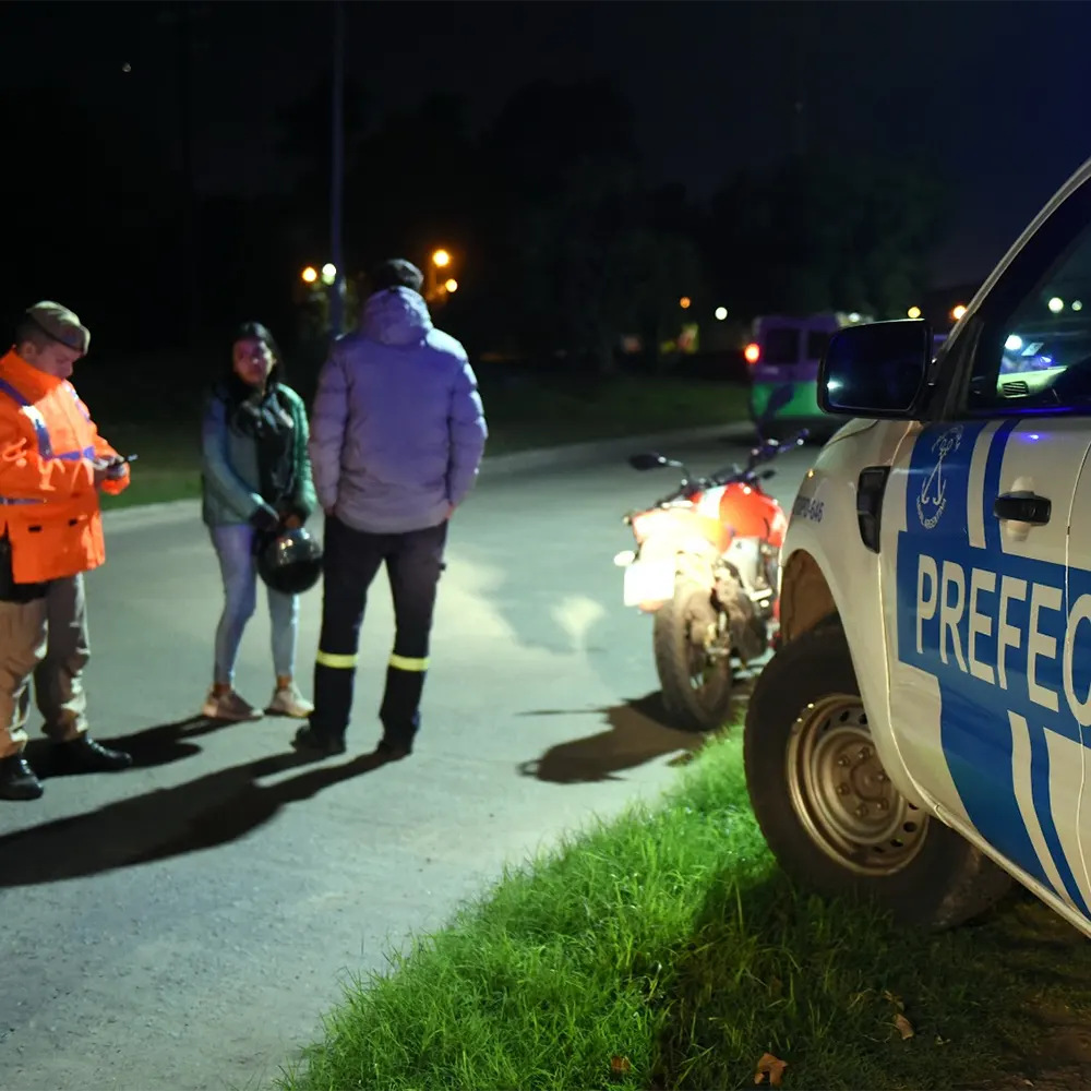 Operativo de control terrestre de Prefectura