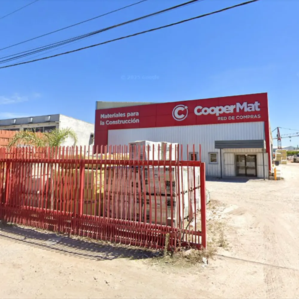 Corralón en el que ocurrió el robo